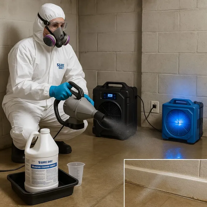 Sanitization and Odor Removal process in Waterloo, IL