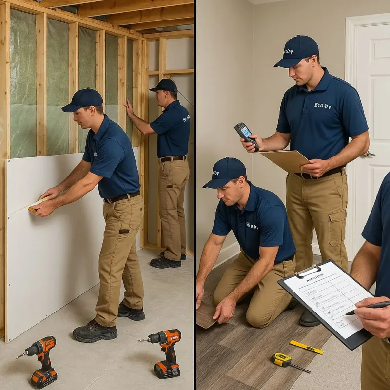 Repairs and Reconstruction process in Waterloo, IL